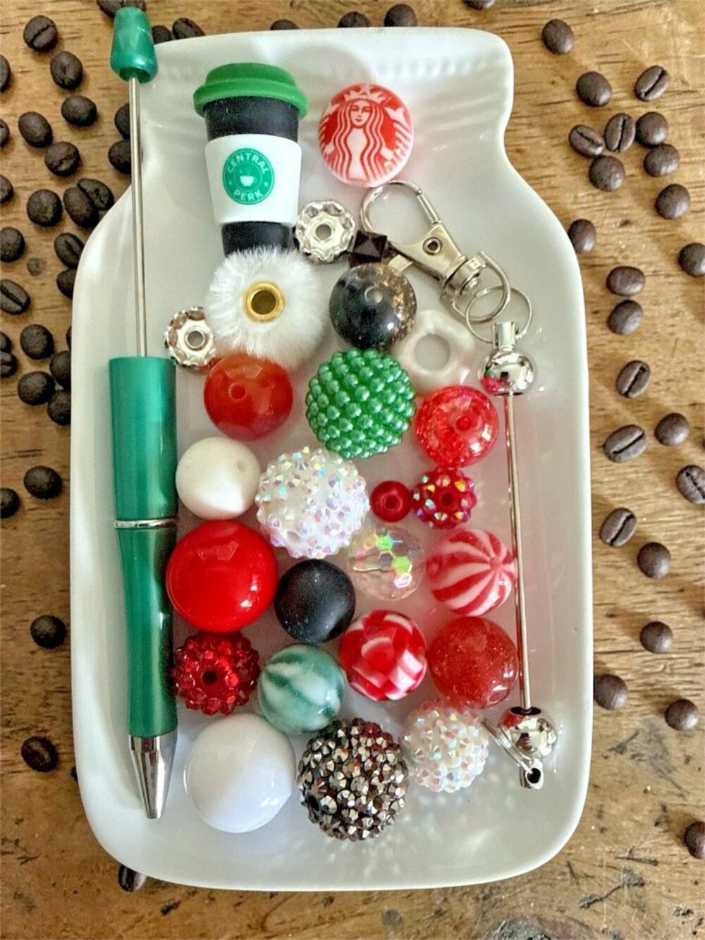 Beadable Pen Kit-Coffee Theme-#8